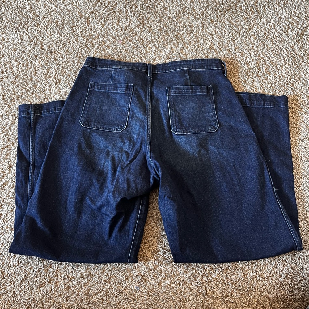 Old Navy extra high-rise wide leg jeans